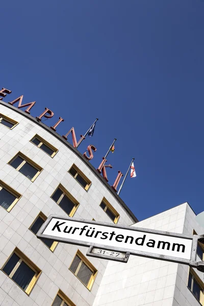 Kurfürstendamm in Berlin — Stockfoto