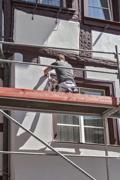 Artesano restauró una casa antigua —  Fotos de Stock