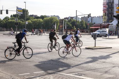 Road traffic in Berlin