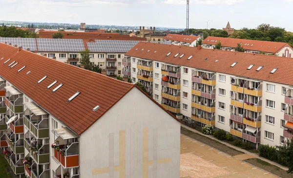 Kleinstadt in Deutschland — Stockfoto