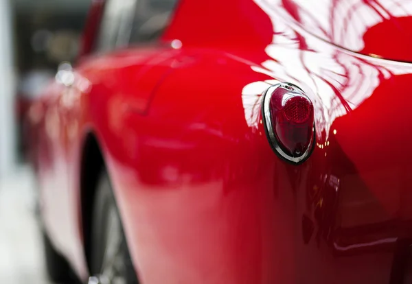 Taillight em um vintage vermelho — Fotografia de Stock