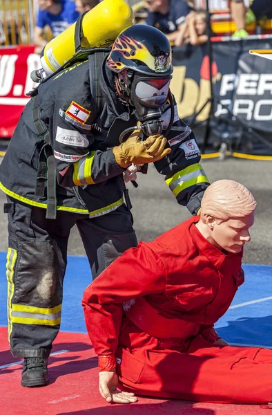 Bombeiros. — Fotografia de Stock