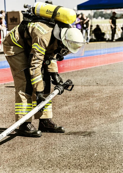 Brigada de bomberos — Foto de Stock