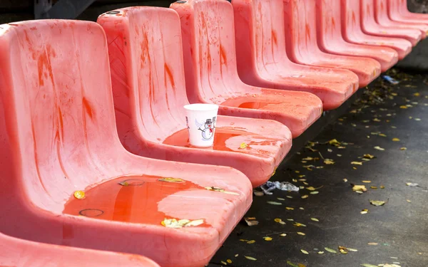 Sitzplätze im Stadion — Stockfoto