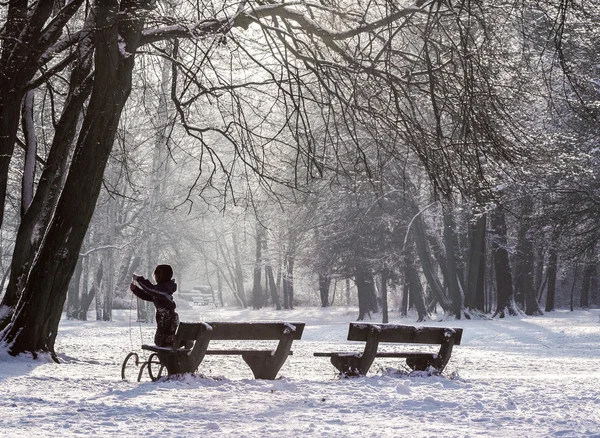 겨울 시간 — 스톡 사진