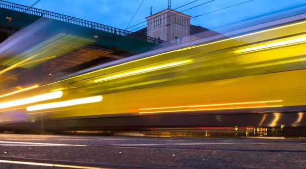 Spårvagn i berlin — Stockfoto