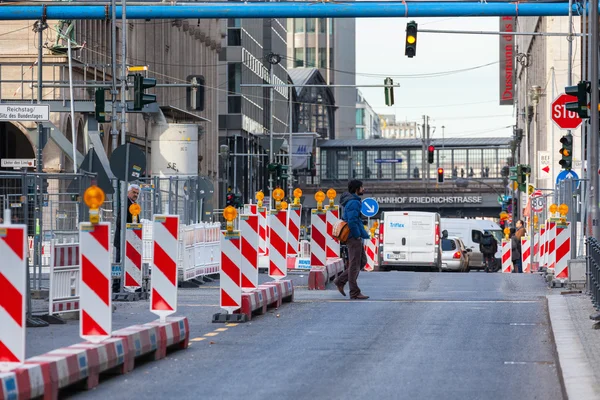 Verkehrsschild in Berlin — Stockfoto