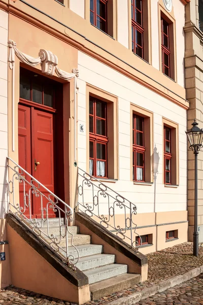House facade in a old town — Stock Photo, Image