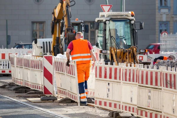 Byggplatsen — Stockfoto