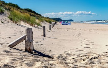 usedom Baltık Denizi'nde