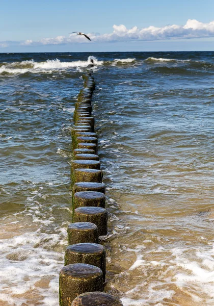 O Mar Báltico em Usedom — Fotografia de Stock