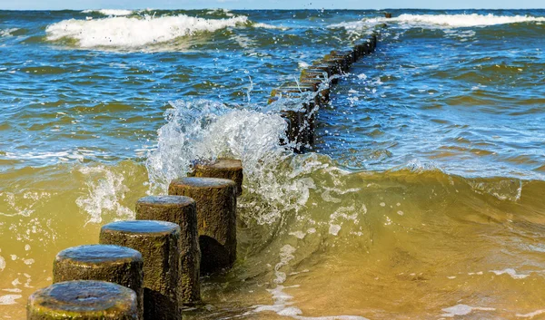 O Mar Báltico em Usedom — Fotografia de Stock