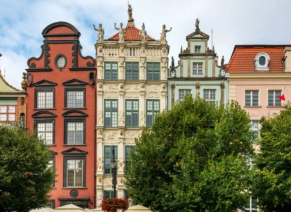 Arquitectura Turismo Monumentos Gdansk Polonia — Foto de Stock