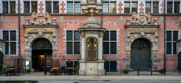 Arquitectura Turismo Monumentos Gdansk Polonia — Foto de Stock