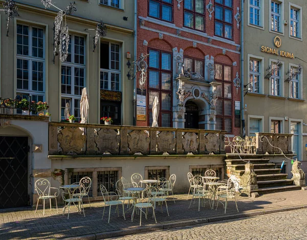 Architektura Cestovní Ruch Památky Gdaňsku Polsko — Stock fotografie