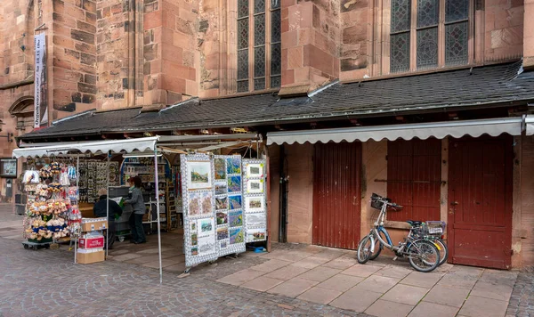 Façade Délabrée Heiliggeistkirche Heidelberg Bade Wurtemberg Allemagne — Photo