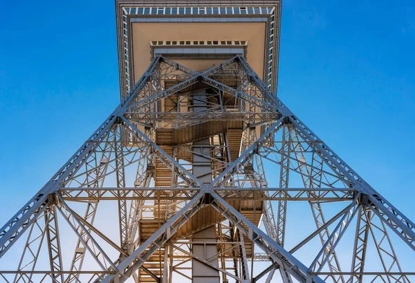 Der Neu Restaurierte Berliner Funkturm Auf Dem Ausstellungsgelände — Stockfoto