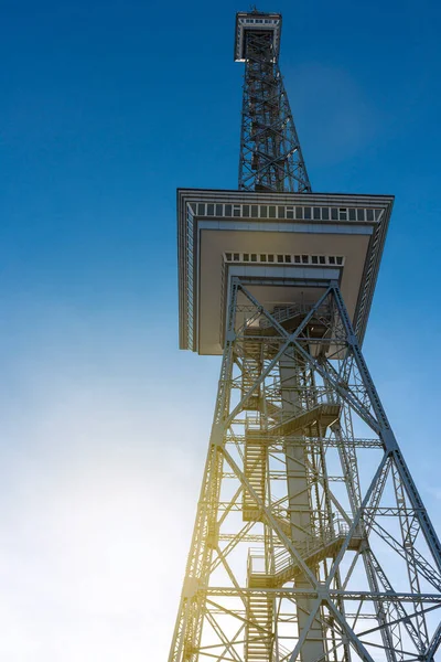 Torre Radio Berlín Recientemente Restaurada Recinto Ferial — Foto de Stock