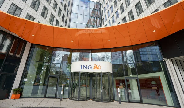ING Bank 'ın Frankfurt am Main' deki genel merkezi, Hessen, Almanya