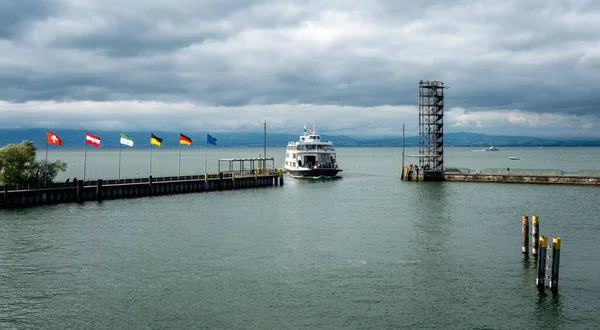 Steden Scheepvaart Toerisme Aan Het Bodenmeer Baden Wrttemberg Duitsland — Stockfoto