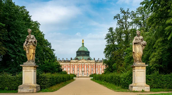 New Palace Sanssouci Palace Park Potsdam Brandenburg Germany — Stockfoto