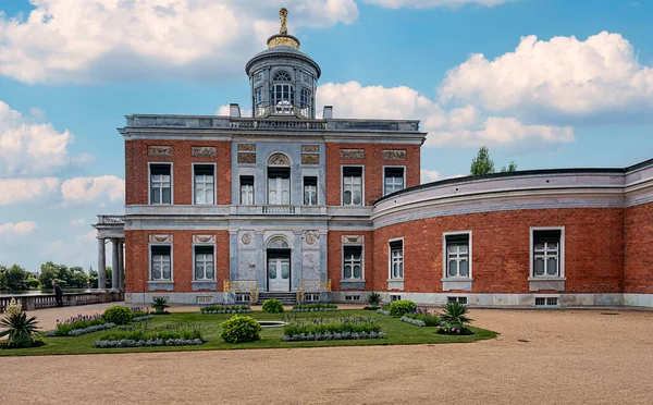 Palazzo Marmo Appartenente Sanssouci Nel Nuovo Giardino Potsdam Brandeburgo Germania — Foto Stock