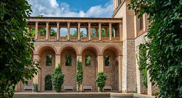 Potsdam, Brandenburg, Almanya 'daki Pfingstberg üzerinde Belvedere