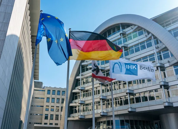 Chamber Industry Commerce Berlin Stock Exchange Ludwig Erhard Haus Fasanenstrasse — Stock Photo, Image