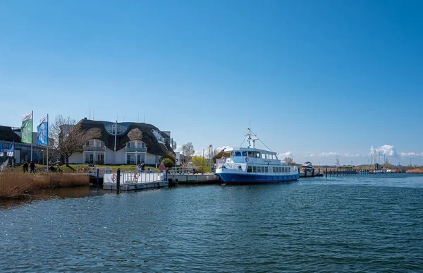 Ferry House Ferry Canal Conexión Baabe Sellin Moritzdorf Selliner See — Foto de Stock