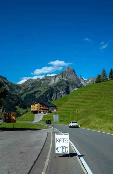 Landscape Nature Lechtal Tyrol Austria — Foto de Stock