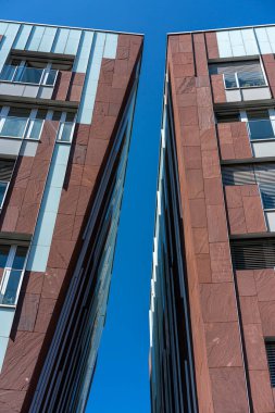 Hamburg Hafencity 'de Mimarlık, Hamburg, Almanya