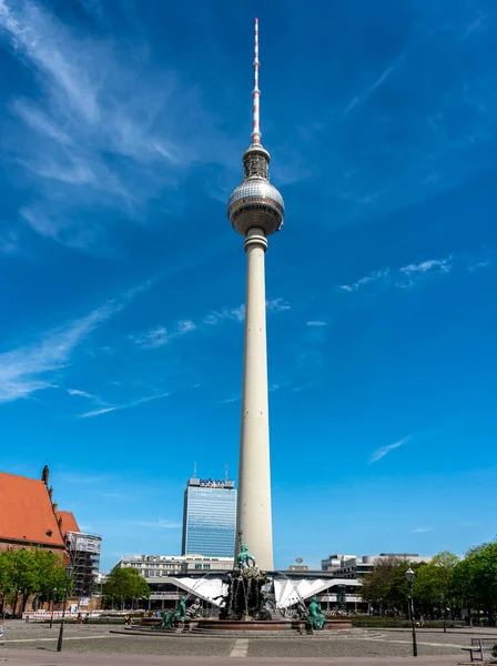 Tower Berlin Alexanderplatz — Stock Photo, Image