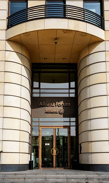 Allianz Forum Pariser Platz Berlin Mitte Germany — Stock Photo, Image