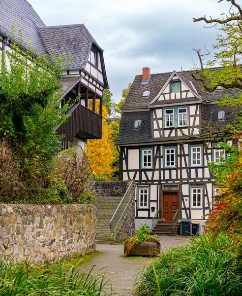 Casa Meia Madeira Outros Pontos Turísticos Cidade Velha Wetzlar Hesse — Fotografia de Stock