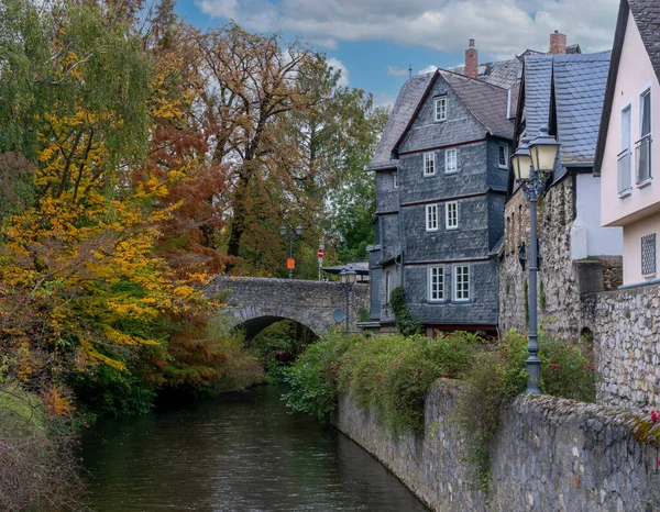 Casa Meia Madeira Outros Pontos Turísticos Cidade Velha Wetzlar Hesse — Fotografia de Stock