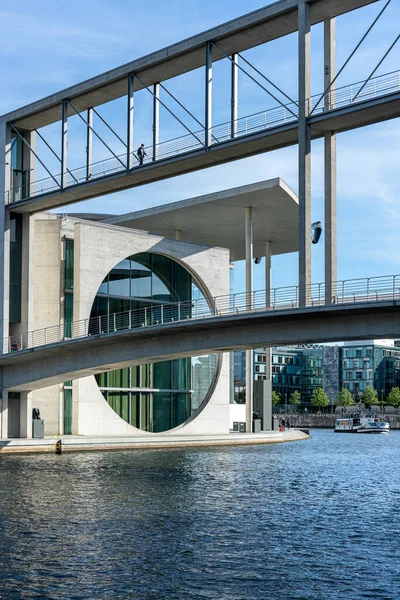 Dom Elisabeth Lders Należący Bundestagu Dzielnicy Rządowej Berlina Niemcy — Zdjęcie stockowe