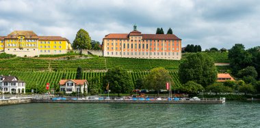 Denizcilik, şehirler ve limanlar Constance Gölü, Baden-Wrttemberg, Almanya,