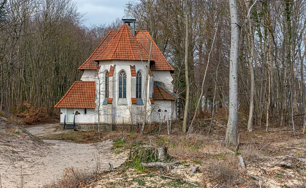 Catholic Church Maria Meeresstern Winterkirche Ruegen Island Binz Germany — Zdjęcie stockowe