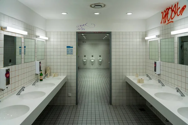 Public Men Toilet Administration Building Berlin Germany — Fotografia de Stock