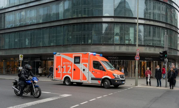 Ambulance of the Berlin Fire Department, Germany
