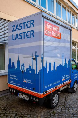 Berliner Volksbank mobile ATM, Berlin, Germany