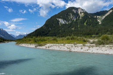 Avusturya, Tirol 'deki Lech Nehri.