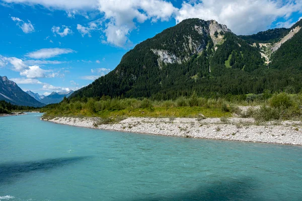 River Lech Tirol Austria — Stock Photo, Image