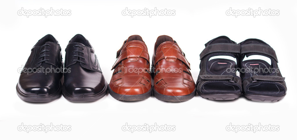 Three pairs of shoes