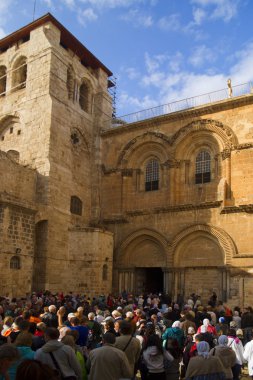 Jerusalem, İsrail - Kasım, 4. kilise kutsal sepulchre of
