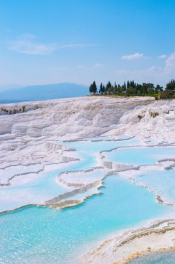 Pamukkale, Türkiye 'de Travertines