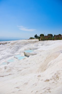 Pamukkale, Türkiye 'de Travertines