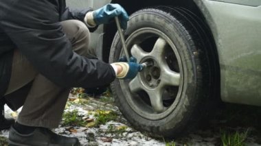 araba tekerlek değiştirme