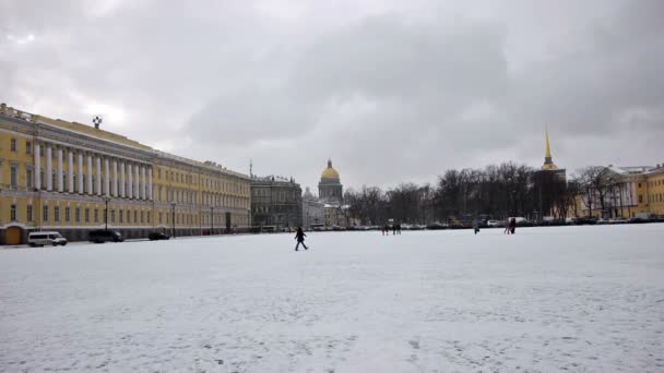 Plaza Dvortsovaya — Vídeos de Stock