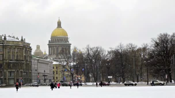 圣彼得堡广场 — 图库视频影像
